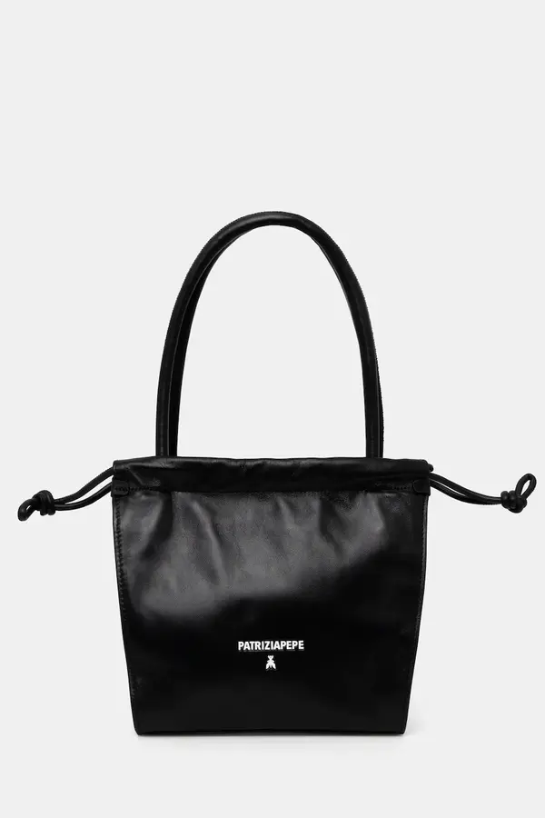 Patrizia Pepe Kožna torba Patrizia Pepe boja: crna, 8B0251 L147