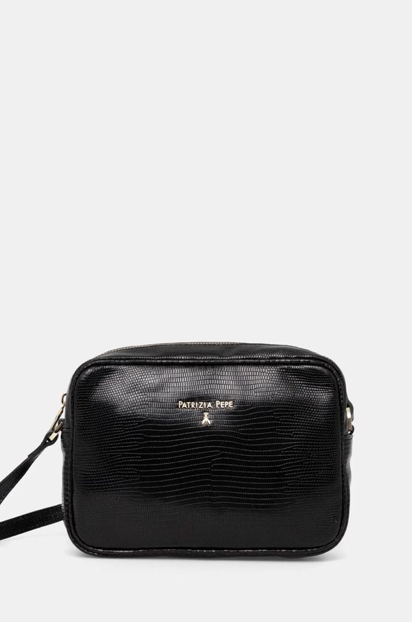 Patrizia Pepe Kožna torba Patrizia Pepe boja: crna, 8B8985 L137