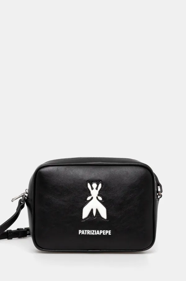 Patrizia Pepe Kožna torba Patrizia Pepe boja: crna, 8B8985 L145