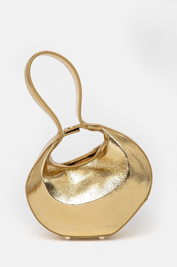 Patrizia Pepe Kožna torba Patrizia Pepe boja: zlatna, 8B0074 L112