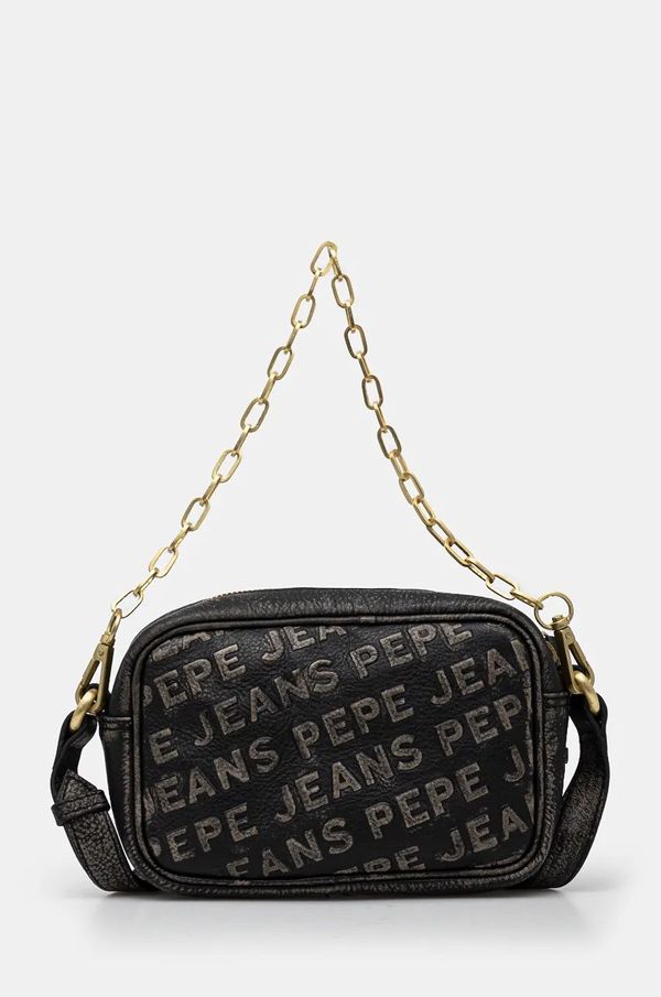 Pepe Jeans Kožna torba Pepe Jeans ROAD MAOS boja: siva, PL031575