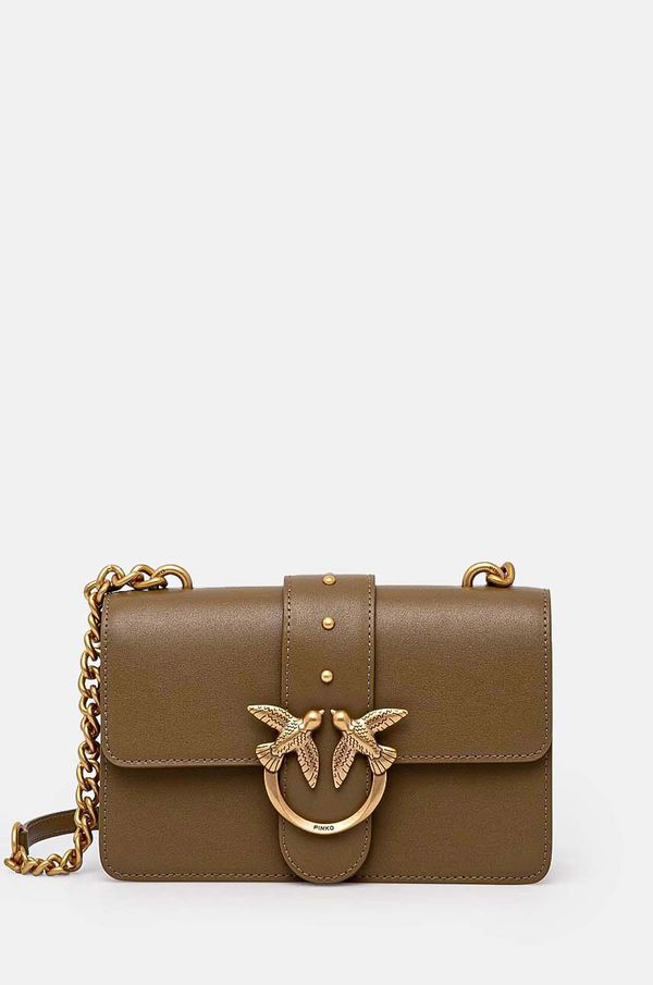 Pinko Kožna torba Pinko boja: bež, 100059 A0F1
