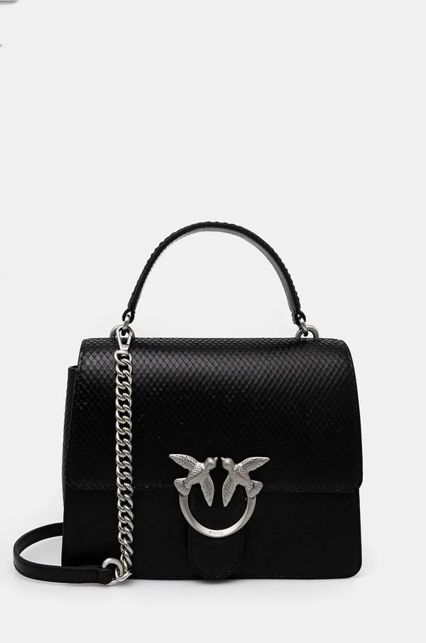 Pinko Kožna torba Pinko boja: crna, 100066 A1VF