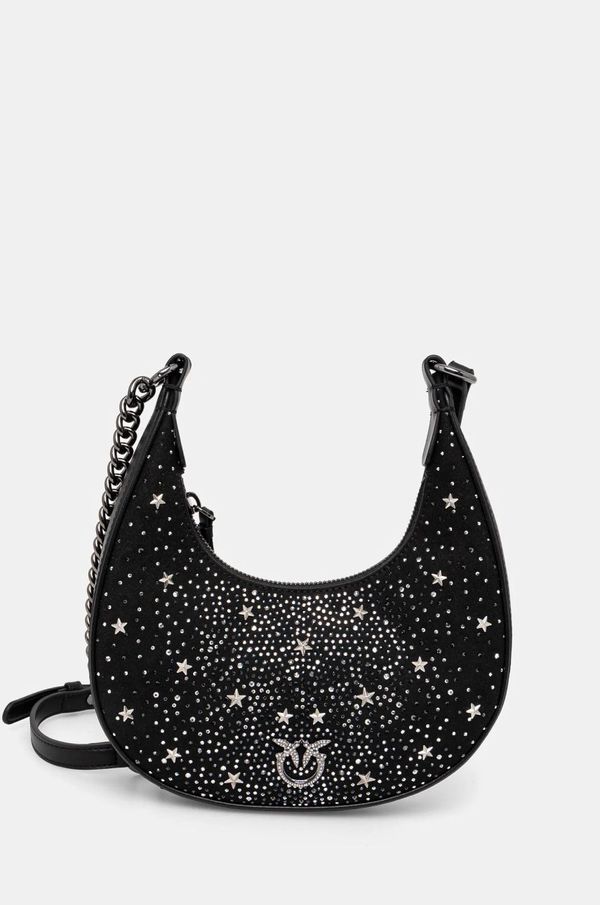 Pinko Kožna torba Pinko boja: crna, 101433 A20F