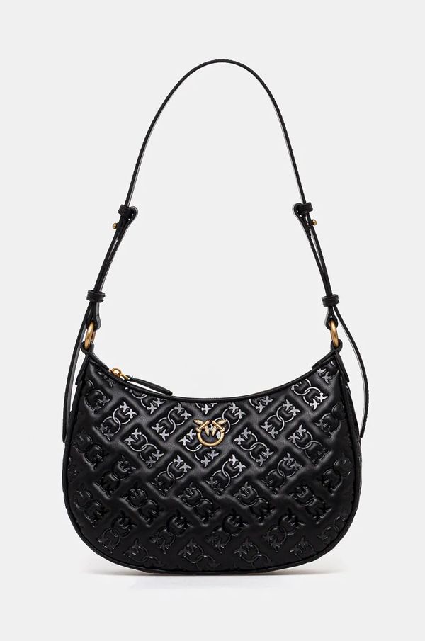 Pinko Kožna torba Pinko boja: crna, 102790 A1YB