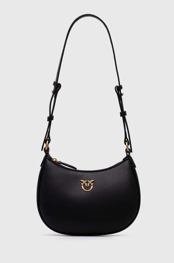Pinko Kožna torba Pinko boja: crna, 103538 A0F1