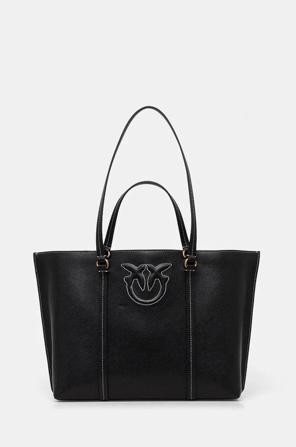 Pinko Kožna torba Pinko boja: crna, 104514 A29O