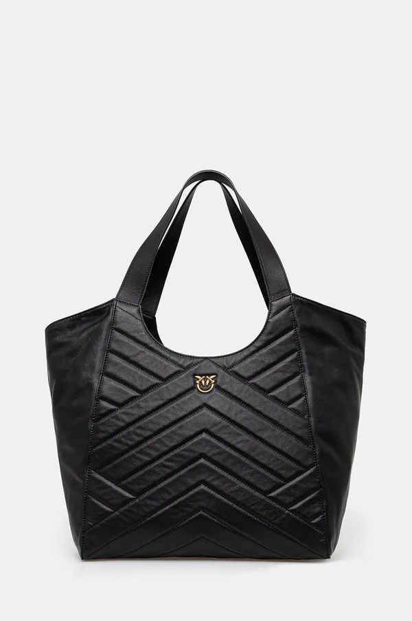 Pinko Kožna torba Pinko boja: crna, 104536 A29Y