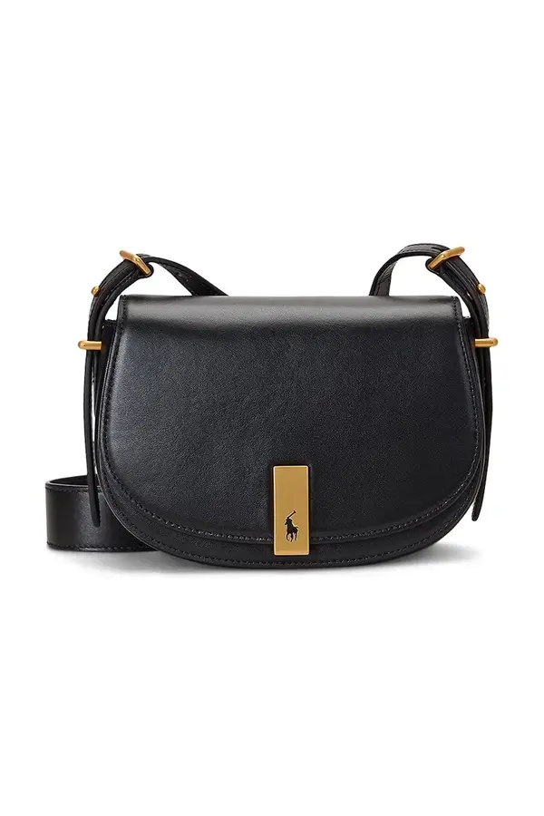 Ralph Lauren Kožna torba Polo Ralph Lauren boja: crna, 428891391