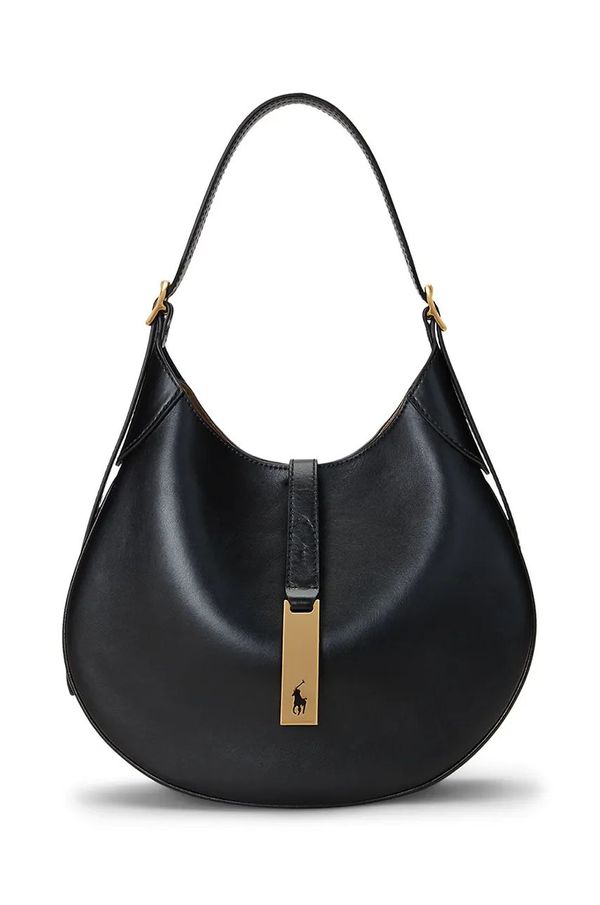 Polo Ralph Lauren Kožna torba Polo Ralph Lauren boja: crna, 428944017