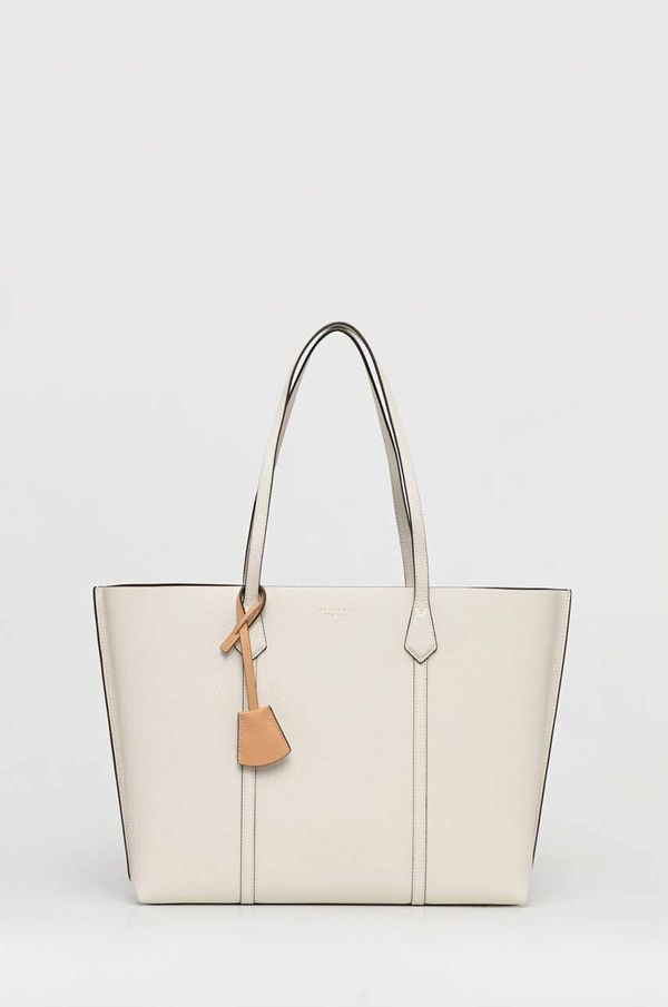 Tory Burch Kožna torba Tory Burch boja: bež