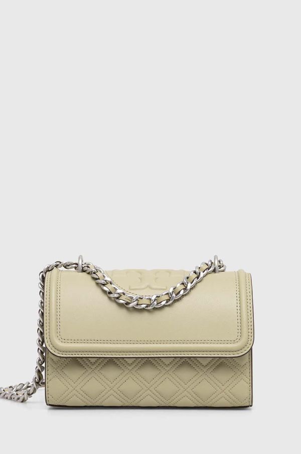 Tory Burch Kožna torba Tory Burch boja: zelena