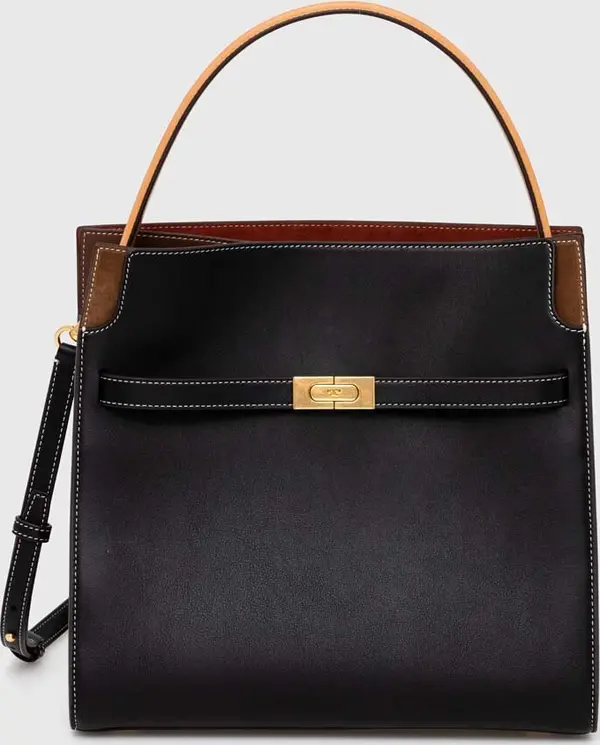 Tory Burch Kožna torba Tory Burch CN Lee Radziwill Double Bag