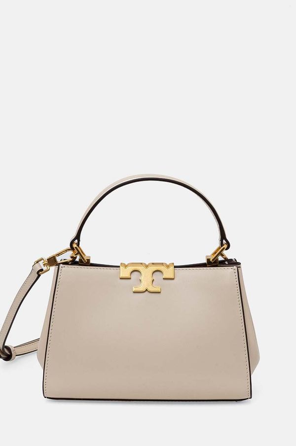 Tory Burch Kožna torba Tory Burch Eleanor boja: bež, 159379