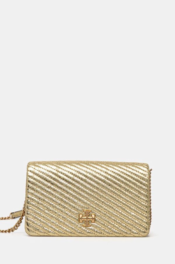 Tory Burch Kožna torba Tory Burch Kira boja: zlatna, 162140.700