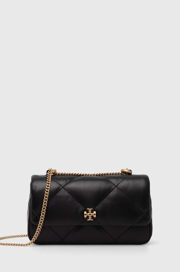 Tory Burch Kožna torba Tory Burch Kira Diamond Quilt Mini boja: crna, 154710.001