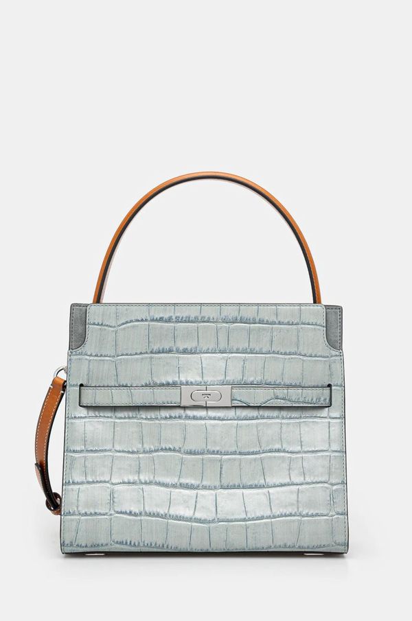 Tory Burch Kožna torba Tory Burch Lee Radziwill boja: tirkizna, 162445.400