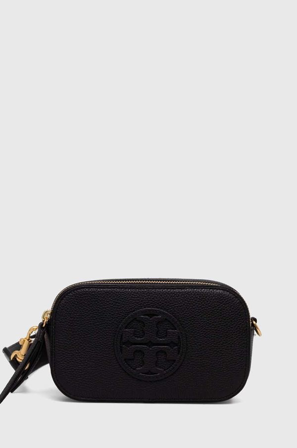 Tory Burch Kožna torba Tory Burch Miller Mini boja: crna, 158757.001
