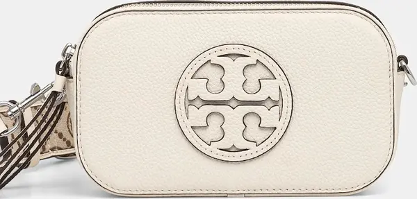 Tory Burch Kožna torba Tory Burch Miller Mini Crossbody