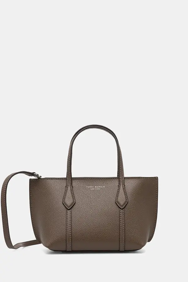 Tory Burch Kožna torba Tory Burch Perry Mini Tote