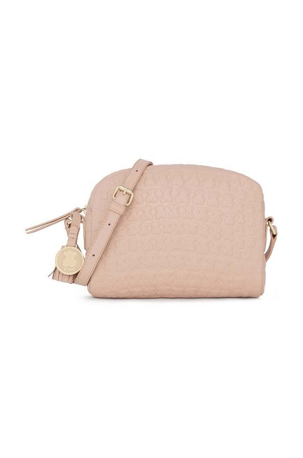 Tous Kožna torba Tous Sherton boja: ružičasta, 2000839116