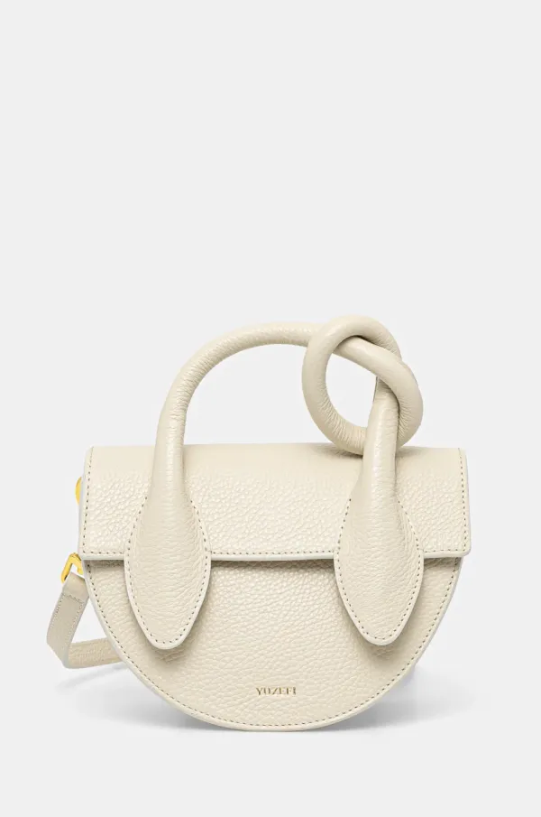 Yuzefi Kožna torba Yuzefi boja: bež, YUZCO-HB-PRZ-L031