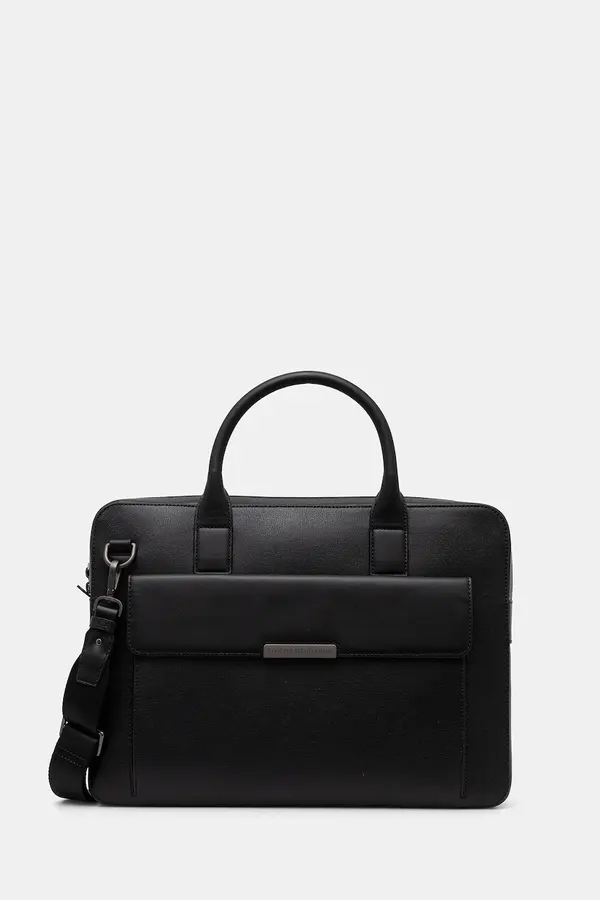 Tommy Hilfiger Kožna torba za laptop Tommy Hilfiger 40 x 29,5 x 6 cm
