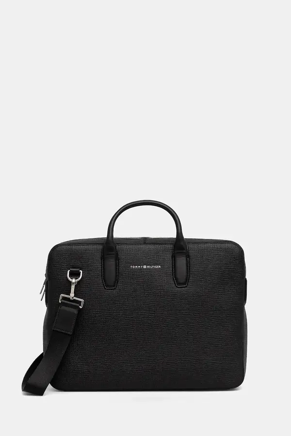 Tommy Hilfiger Kožna torba za laptop Tommy Hilfiger 40 x 30 x 6 cm