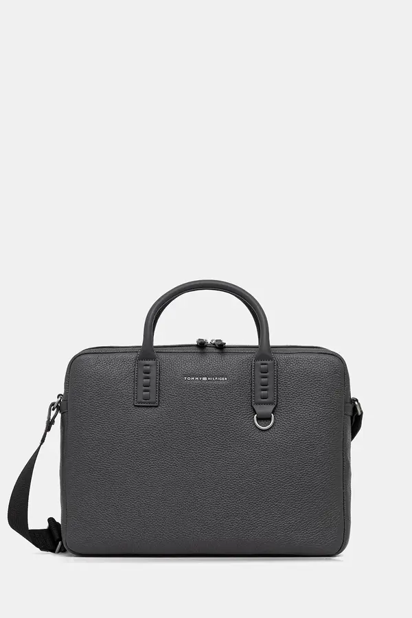 Tommy Hilfiger Kožna torba za laptop Tommy Hilfiger