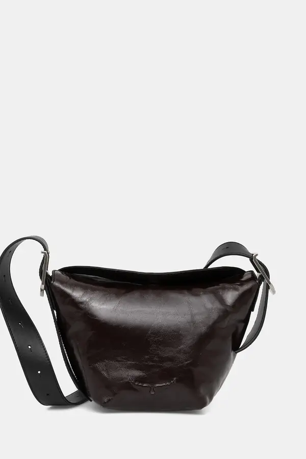 Zadig&Voltaire Kožna torba ZADIG&VOLTAIRE  BABY JANE VINTAGE PATENT