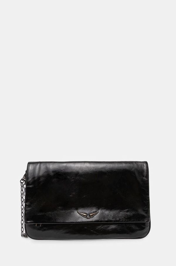 Zadig&Voltaire Kožna torba ZADIG&VOLTAIRE boja: crna, LWBA02530
