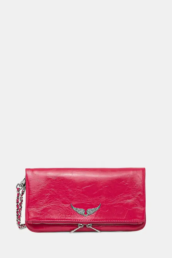 Zadig&Voltaire Kožna torba ZADIG&VOLTAIRE  ROCK VINTAGE PATENT