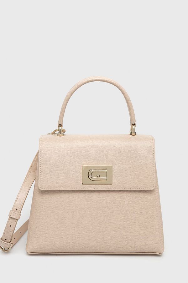 Furla Kožna torbica Furla boja: bež