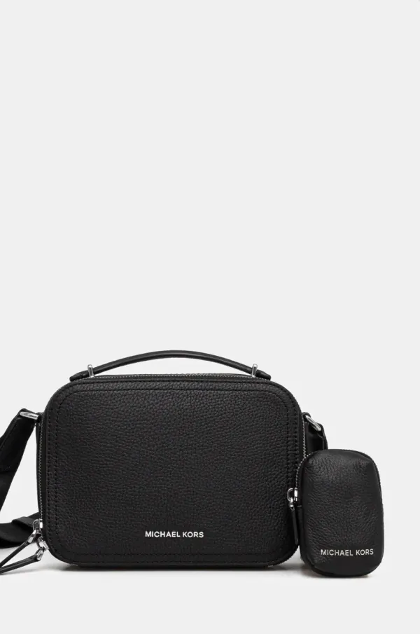 Michael Kors Kožna torbica Michael Kors boja: crna, 33R5LHDM5L