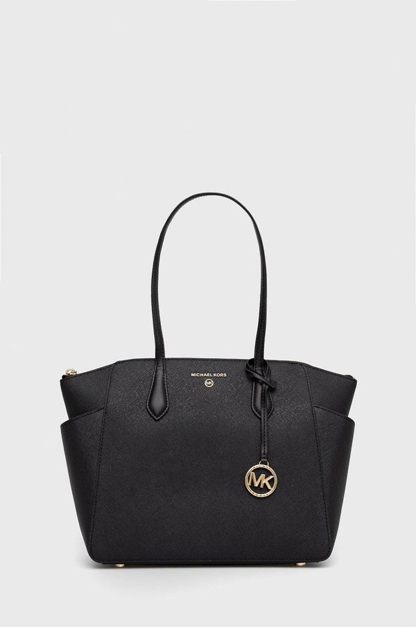 MICHAEL Michael Kors Kožna torbica MICHAEL Michael Kors boja: crna