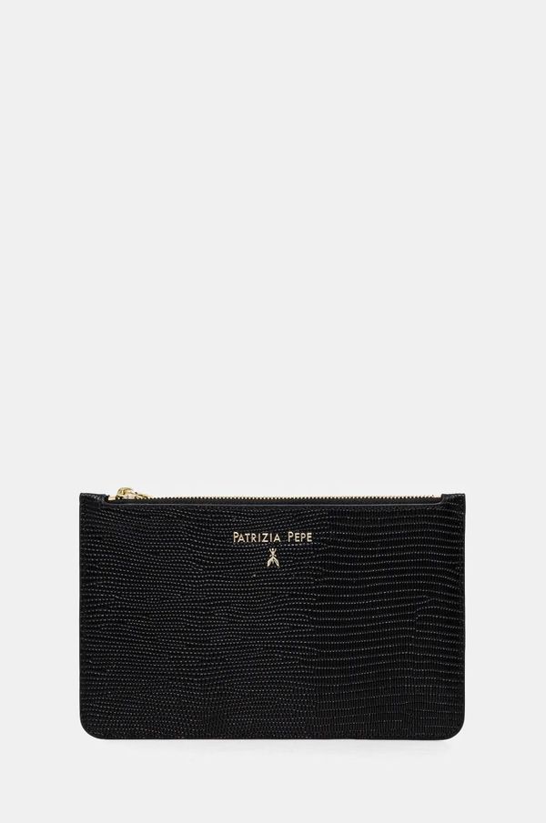 Patrizia Pepe Kožna torbica Patrizia Pepe boja: crna, 8Q0025 L137