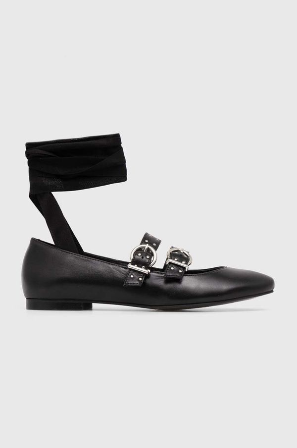 Alohas Kožne balerinke Alohas Thekla boja: crna, S100507-01