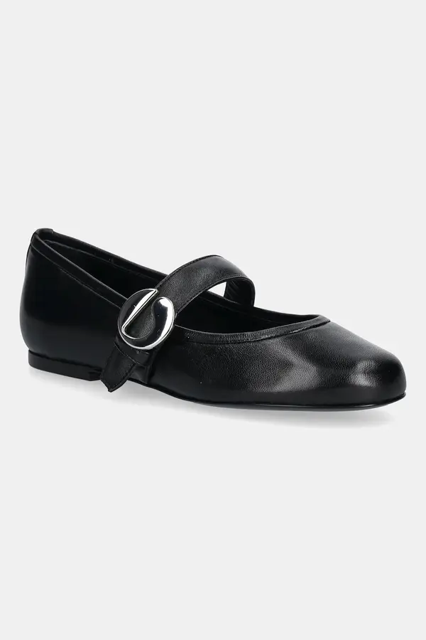 coperni Kožne balerinke Coperni Ballerina Belt Flat