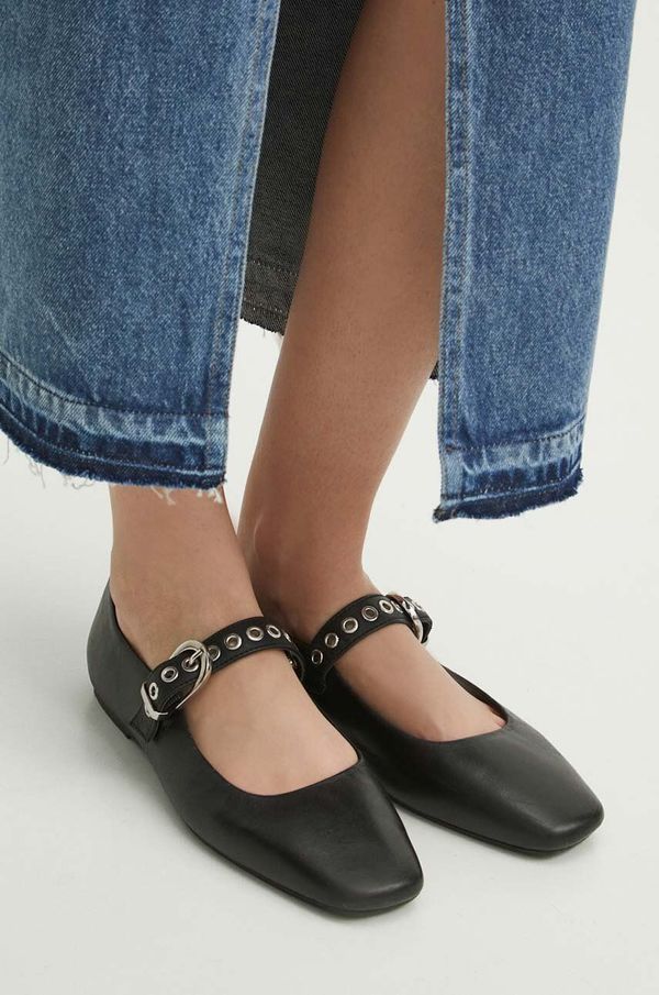 Medicine Kožne balerinke Medicine boja: crna