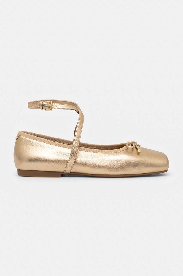 MICHAEL Michael Kors Kožne balerinke MICHAEL Michael Kors Collette boja: zlatna, 40T4CTFP1M 740