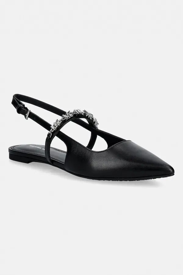 MICHAEL Michael Kors Kožne balerinke MICHAEL Michael Kors Dina Flex Sling Flat