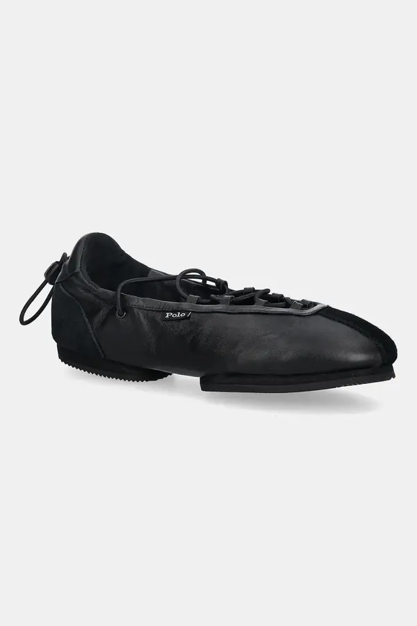 Polo Ralph Lauren Kožne balerinke Polo Ralph Lauren Ballerina Lace Up