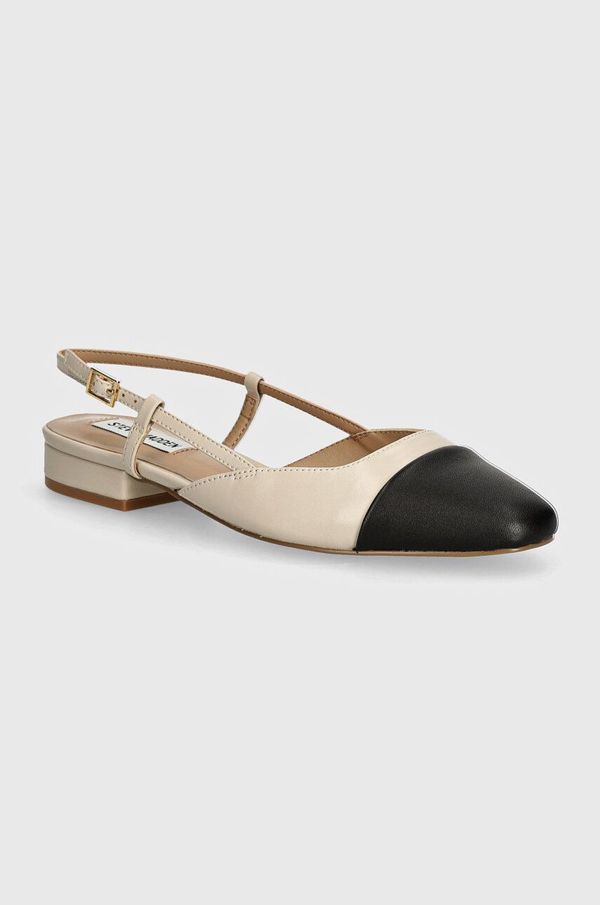 Steve Madden Kožne balerinke Steve Madden Belinda boja: bež, s otvorenom petom, SM11002823