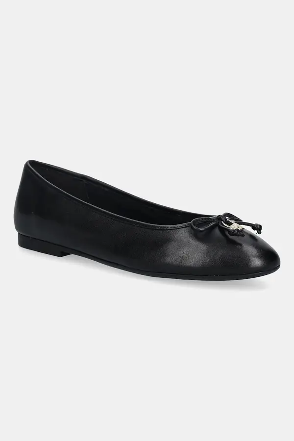 Tommy Hilfiger Kožne balerinke Tommy Hilfiger HILFIGER SMOOTH LTHR BALLET
