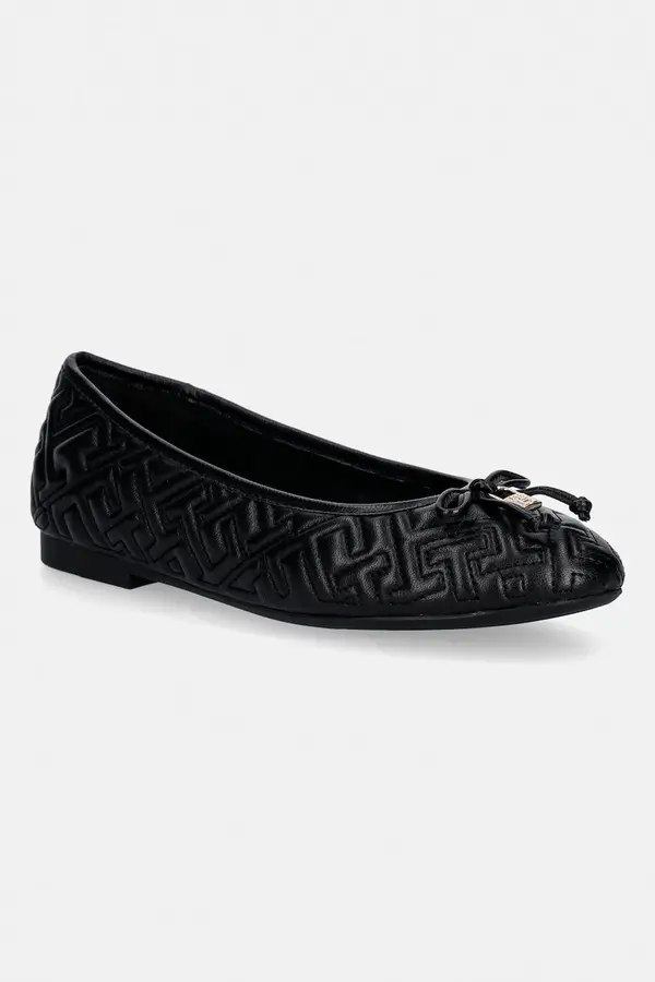 Tommy Hilfiger Kožne balerinke Tommy Hilfiger TH QUILTED BALLERINA