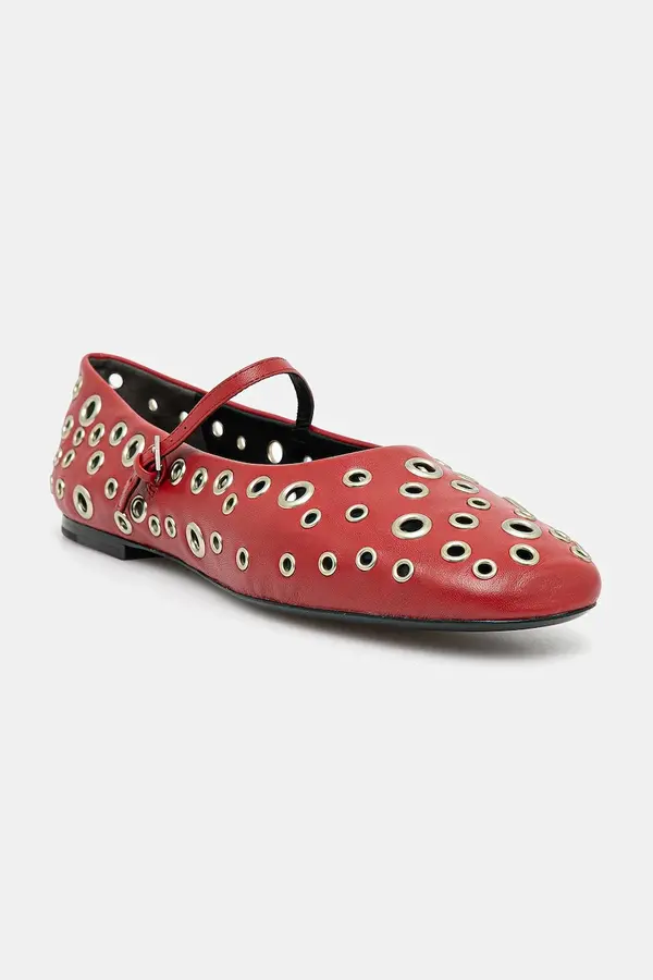 Tory Burch Kožne balerinke Tory Burch Eyelet Mary Jane Ballet