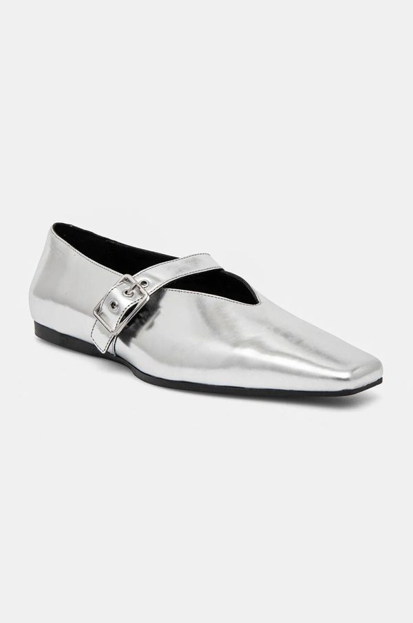 Vagabond Shoemakers Kožne balerinke Vagabond Shoemakers WIOLETTA boja: srebrna, 5701-283-79