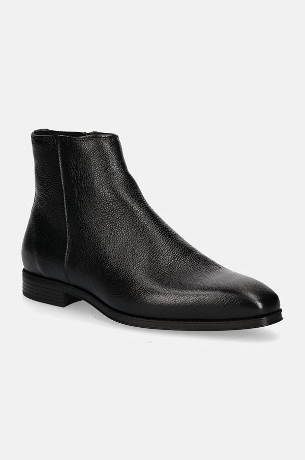 Boss Kožne cipele BOSS Theon za muškarce, boja: crna, 50529259