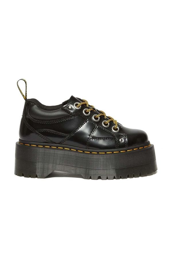 Dr. Martens Kožne cipele Dr. Martens 5i Quad Max za žene, boja: crna, s platformom, DM31423001