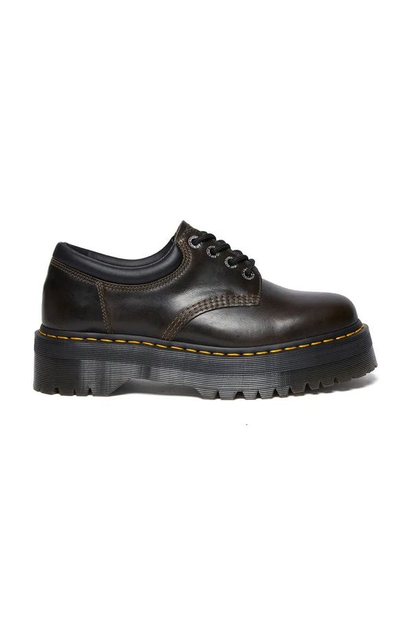 Dr. Martens Kožne cipele Dr. Martens 8053 Quad boja: smeđa, s platformom, DM32011302